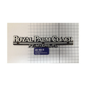 Dealer merkki muovia Royal Palm Coach