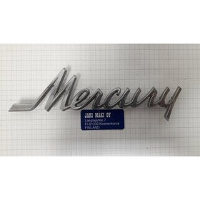 Merkki metallia 5-7/8" Mercury 1971-1972