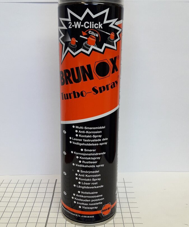 Brunox Turbo-spray ruosteenirroittaja/yleisvoiteluaine 400ml