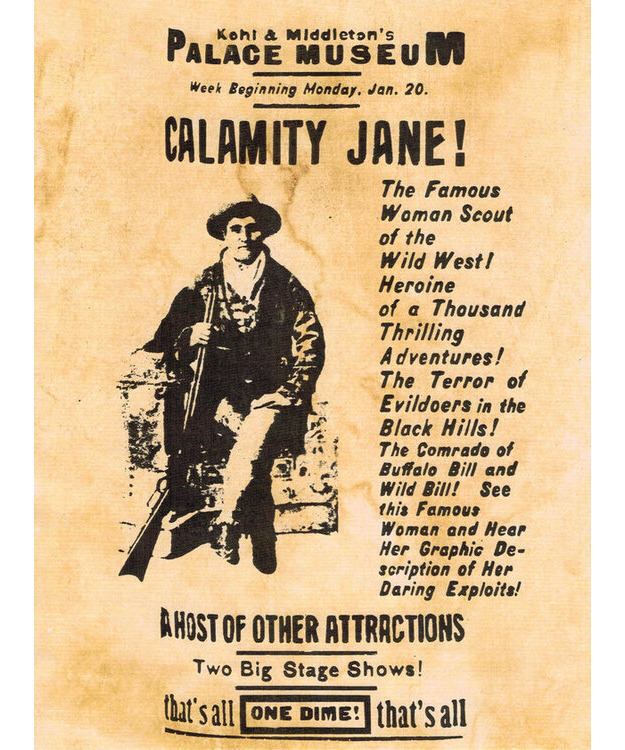 Calamity Jane - Vintage-juliste