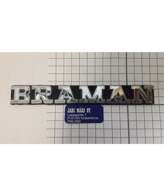 Dealer merkki metallia Braman