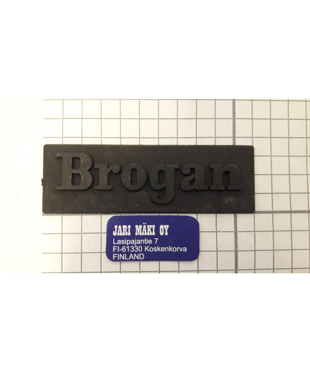 Dealer merkki muovia Brogan