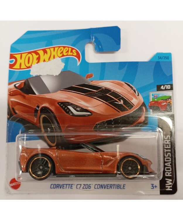 Hot Wheels Corvette C7 Z06 Convertible
