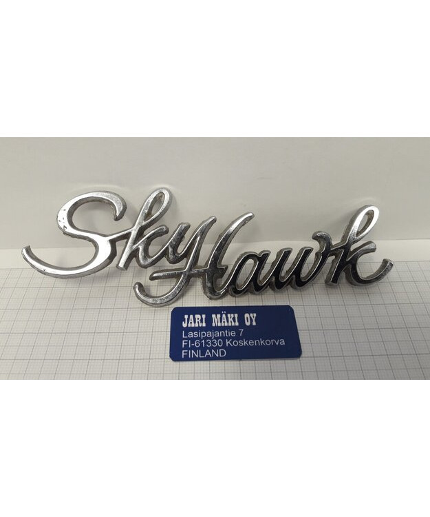 Merkki metallia 5-1/4" Buick Skyhawk