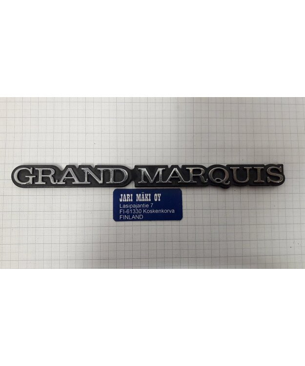 Merkki muovia 6-9/16" Mercury Grand Marquis