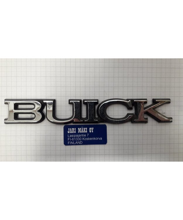 Merkki muovia 6-9/16" Buick