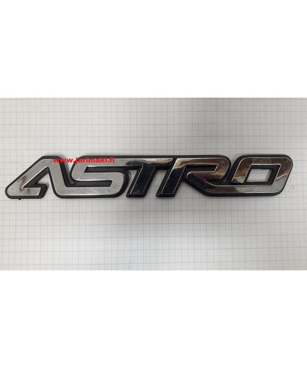 Merkki muovia 8-3/4" Chevrolet Astro 1996-2005