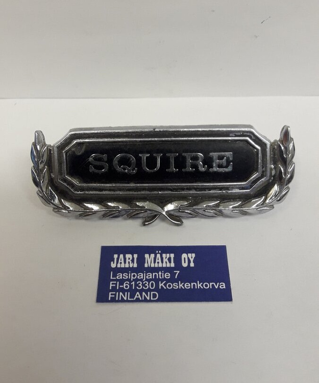 Merkki metallia oviverhoukseen Ford Country Squire 1969-1970