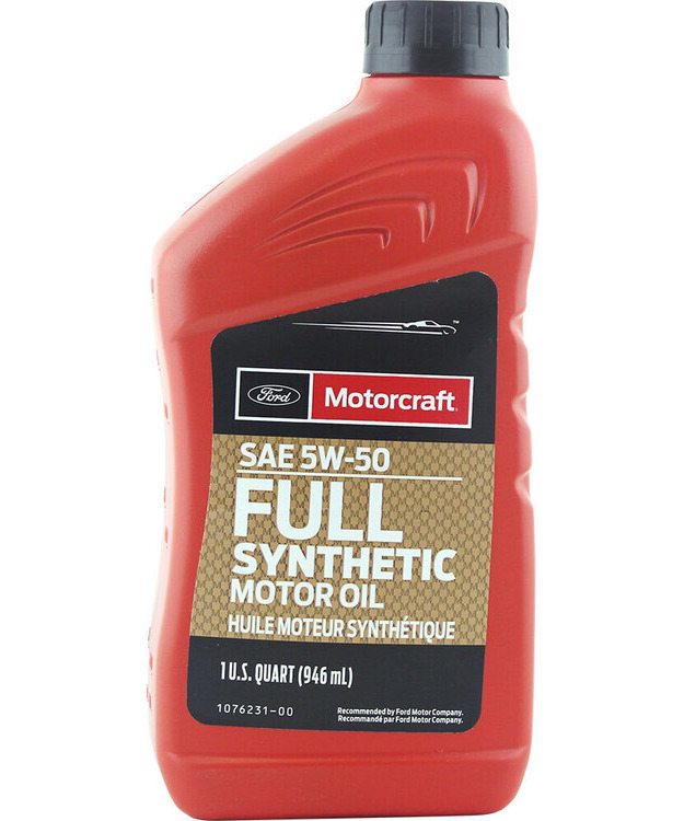 Moottoriöljy täyssynteettinen Motorcraft 5W50 quart (946ml)
