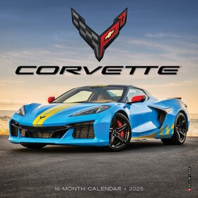  Seinäkalenteri 2025 Corvette