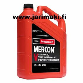 Automaattivaihteistoöljy Motorcraft Mercon V 1.25 gallona (4.75 L)