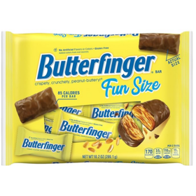 Butterfinger Fun Size pussi