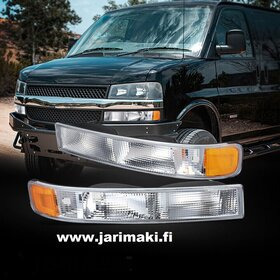 Etuparkki/vilkku sarja valkoinen Chevrolet Express 2003-2023 