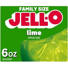 Jell-O Lime / limenmakuinen vihreä hyytelöjauhe 170g