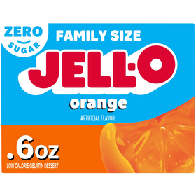 Jell-O Orange - Appelsiinin makuinen, sokeriton 17g