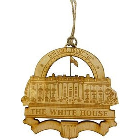  The White House Donald J. Trump 45th -joulukuusen koriste 