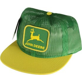 Verkkolippalakki - John Deere vihreä/keltainen