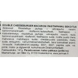 Double Cheeseburger Macaroni Paistinpannu Sekoitus 