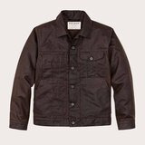 Filson - Tin Cloth Short Lined Cruiser -takki ruskea