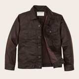 Filson - Tin Cloth Short Lined Cruiser -takki ruskea