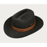 Stetson Western Open Road Woolfelt, musta