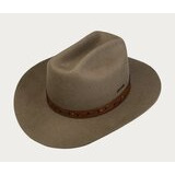 Stetson Western Open Road Woolfelt, ruskea