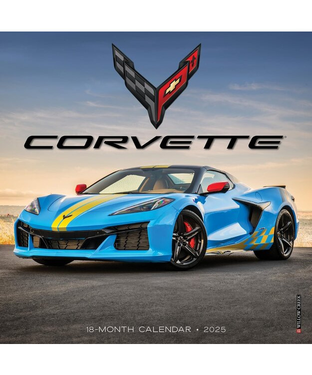  Seinäkalenteri 2025 Corvette