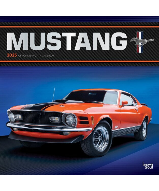  Seinäkalenteri 2025 Mustang