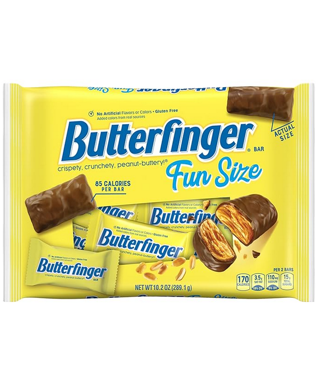 Butterfinger Fun Size pussi