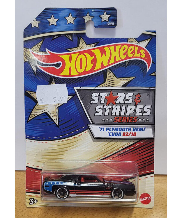 Hot Wheels HW Stars & Stripes ´71 Plymouth Hemi ´Cuda