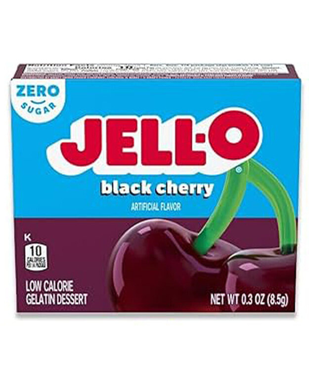 Jell-O Black Cherry sokeriton 8,5g