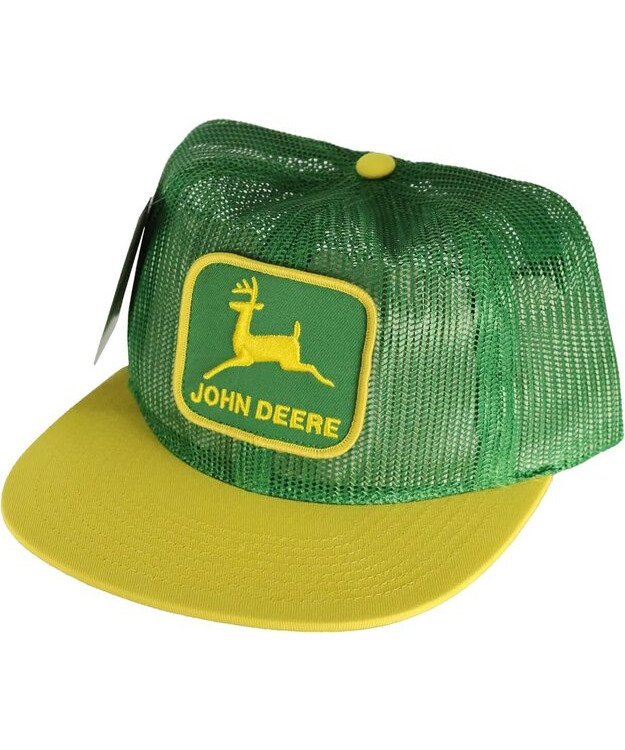 Verkkolippalakki - John Deere vihreä/keltainen